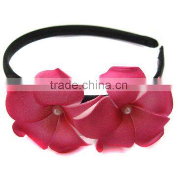 Frangipani headband, Plumeria headband JYF00835