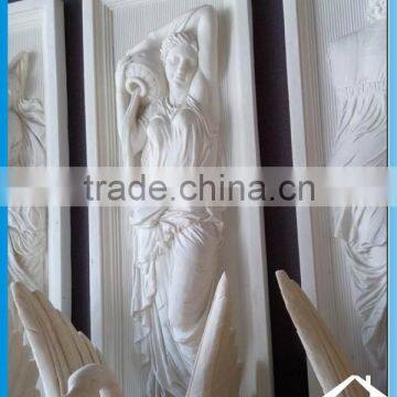 Artificial Sandstone Imitate White Marble Relief photo-2