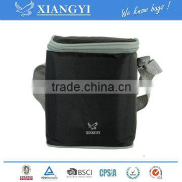 Outdoor insulated lunch box with cooling panels cooler bag