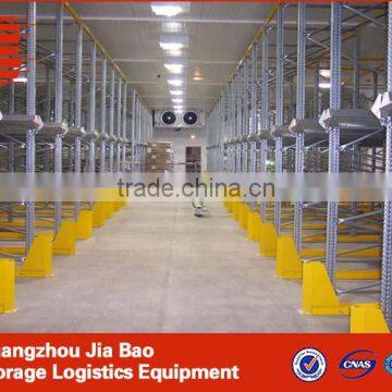 drive in racking system used in warehouse