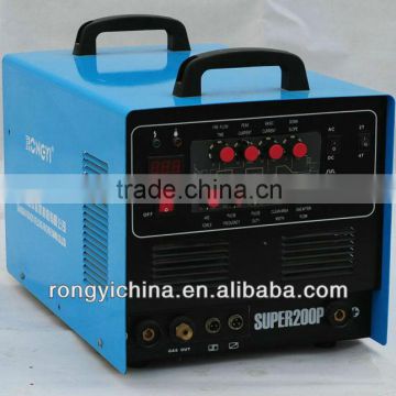 SUPER200P AC/DC pulse TIG/MMA/CUT multi-function inverter welding machine