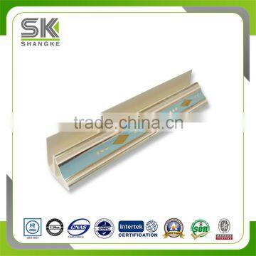 pvc wall skirting / pvc clip / pvc skirting board