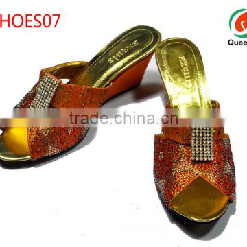 Fashion women big size SHOES07 African slippers/Sandals for leisure time