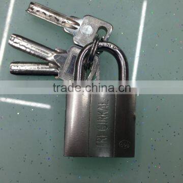 Top security nickel plated iron Padlock