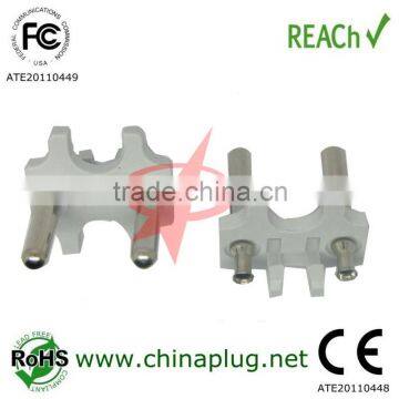 2013 Brand New Netherland AC Power Plug with 2 Pin right angle ac male power plug insert 4.8mm free sample                        
                                                Quality Choice