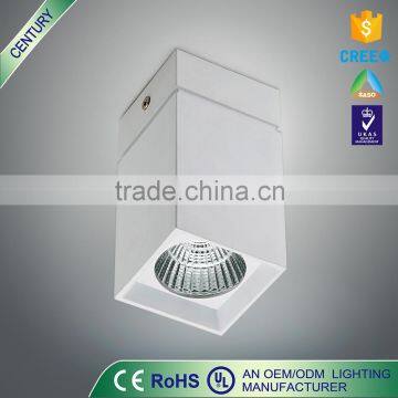 Free sample metal cob 7w square led ceiling light