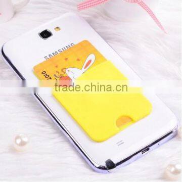 3M Силиконовый умный кошелек - держатель карт для мобильного телефона photo-6