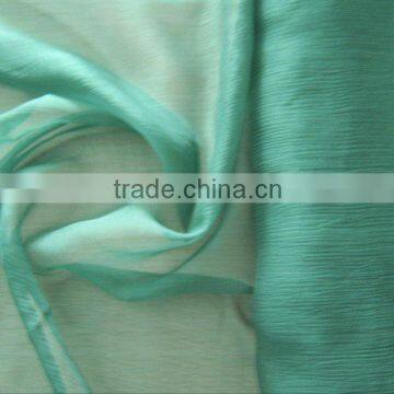 100% silk crinkle georgette fabric