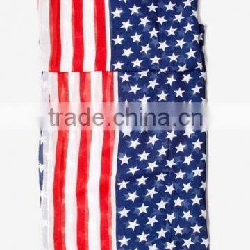 2014 American Flag print infinity scarf great accessory for your outfit--Black Friday