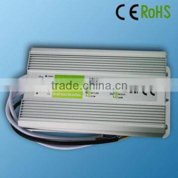 2016 selling well high quality IP67 200W CE ROHS power supply