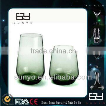 Green Colored Tea Cup/Drinking Glass Cup