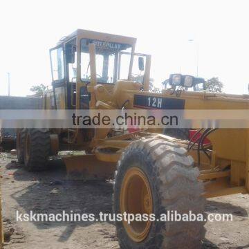 Best price used caterpillar 12H motor grader | cat 12H grader for sale