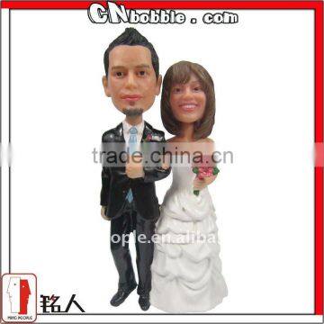 custom couple wedding cake topper