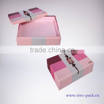 accept custom order cardboard gift box for packaging