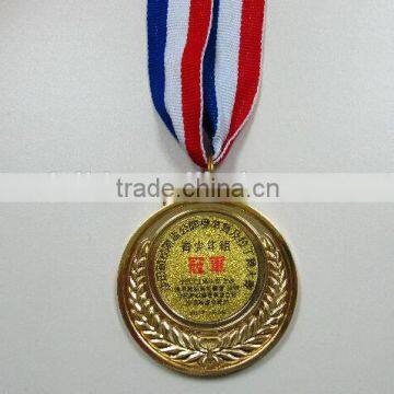 Custom gold / silver / bronze custom military medal ribbons