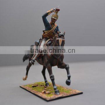 Custom Made Horseman Metal Figurine