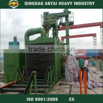 Q69 series structure steel shot blasting machine