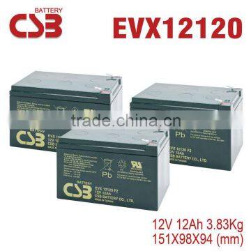 Power Battery CSB EVX 12120 Rechargeable For Car