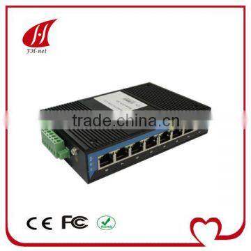 DIN-Rail Industrial Ethernet Switch 8 10/100 Base-TX