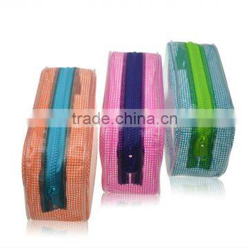 PVC Plastic Cosmetic Bag With Zipper photo-5