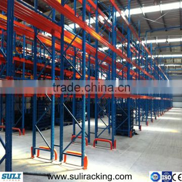 Metal heavy weight pallet racking for warehouse storage