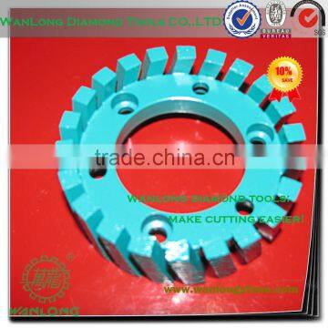 long grinding life diamond milling cnc wheel for engineered grinding and stubbing