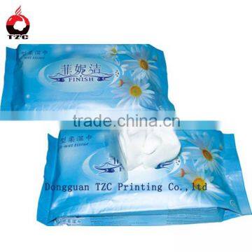 Custom all kinds plastic bag for face wipes