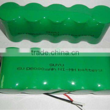 Ni-MH D8000 12V Battery Pack