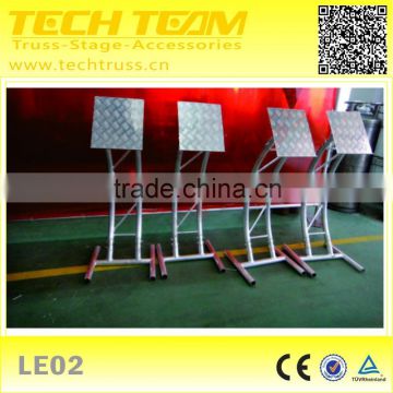 Simple style aluminum truss lectern , High quality durable performance stage lectern