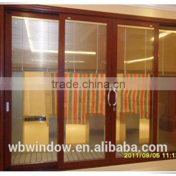 French Double Glazed PVC/UPVCserise Patio Sliding Glass Doors,sliding Apartment Doors, Windows and Doors photo-3