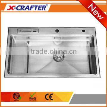 New arrival Without Faucet Functional Single Bowl Rectangular Kitchen Sink