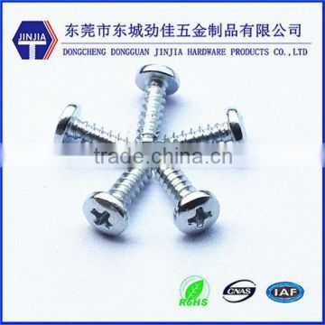 m2.6 bugle head white colored tapping pt screw