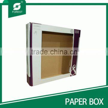 Custom Corrugated Box With PVC Window photo-2