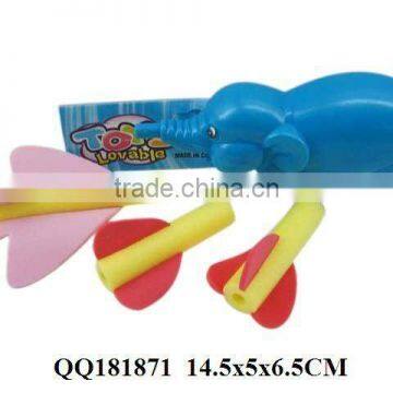 Funny air pressure soft bullet, funny toy, plastic toy