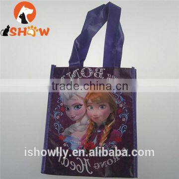 Non-woven shopping braids bags cotton material printing logo customized OEM order accepted