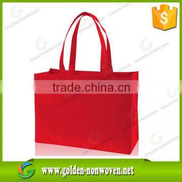 Cheap price promotional non-woven reusable grocery bag, colorful non woven fabrics ecologocal bags hs code