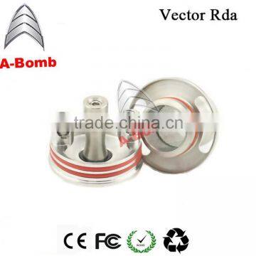 2015 A-bomb newest rda Squape atomizer 1:1 vector atomizer/vector rda clone/vector rda