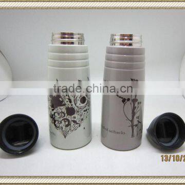 stainless steel bottle with lid/handle