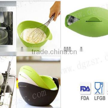 convenient and fashionable collapsible silicone fish steamer