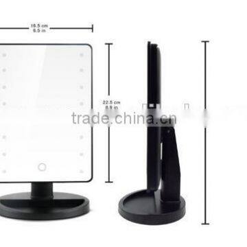 New Model Led Light Make up Mirror/Led Table Mirror With Touch Control Switch