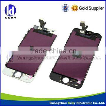 Wholesale - front assembly lcd display + touch screen digitizer for iPhone 5 5G Black White