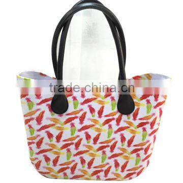 2015 new design ladies bags wholesale EVA handbag