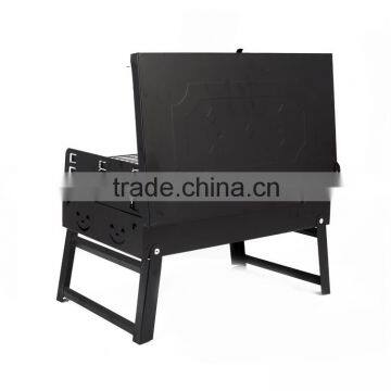 Professional Custom 2015 Portable Folding Charcoal Bbq Grills Steel Simple Outdoor Barbeque Grill photo-3