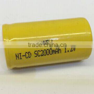 High Capacity Nicd Sub c 1.2v Battery 2200mah Nicd Battery at Google.com Supplier's Choice photo-2