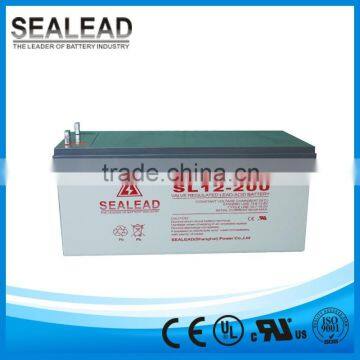 Sealead deepcycle battery12v 200ah battery for hoverboard