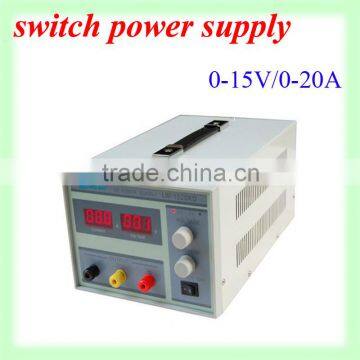 single phase, single output, Adjustable DC switching power supply with high efficiency and stability