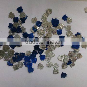 1.4x1.4cm 2.2x2.0cm 2.7x2.5cm Metallic PVC Birthday Cake Happy Birthday Confetti for Party Decoration photo-3