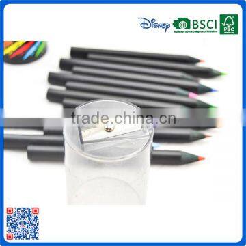 3.5' New Factory Black Wooden Color Pencil in Tube Sets for Promotion Gifts photo-4