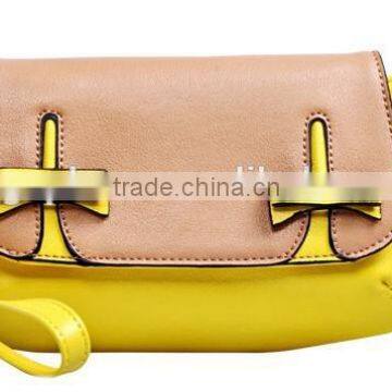 CL8-002 Very cute leather clutch bag for girl and young lady 2016