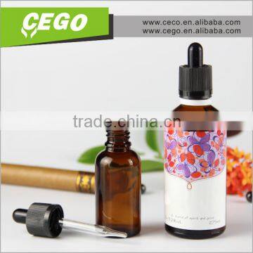 e Liquid Label Printing Gold Silver Plated Dropper Bottle With Paper Box photo-3
